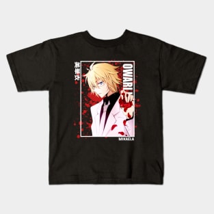 Mikaela Hyakuya - Owari no Seraph Kids T-Shirt